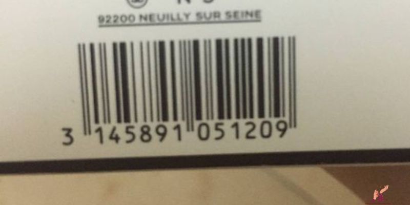 香水のバーコードを確認する方法